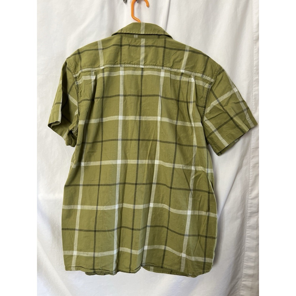 Carhartt Mens Rugged Flex Green Plaid Relaxed‎ Fit Shirt XL - Picture 4 of 4